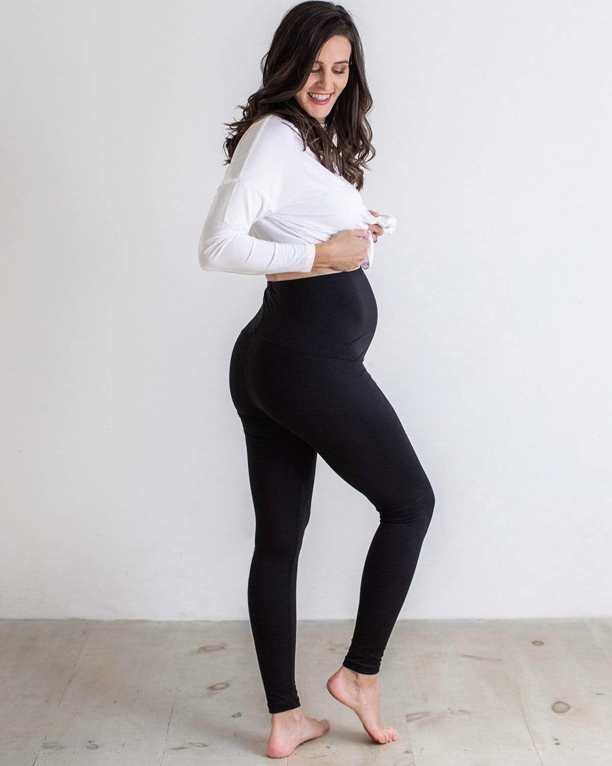 Elina Maternity Leggings — Lotus Honey Boutique