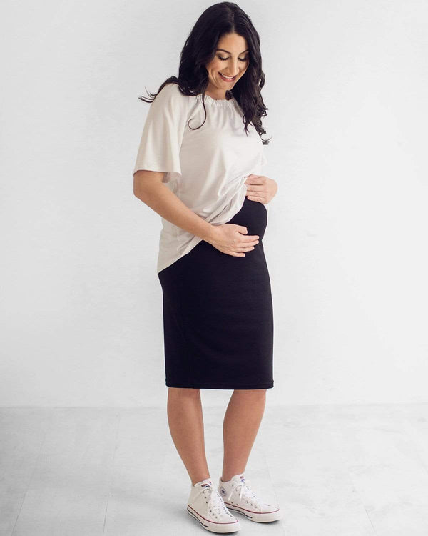 Cotton and curls outlet maternity pencil skirt