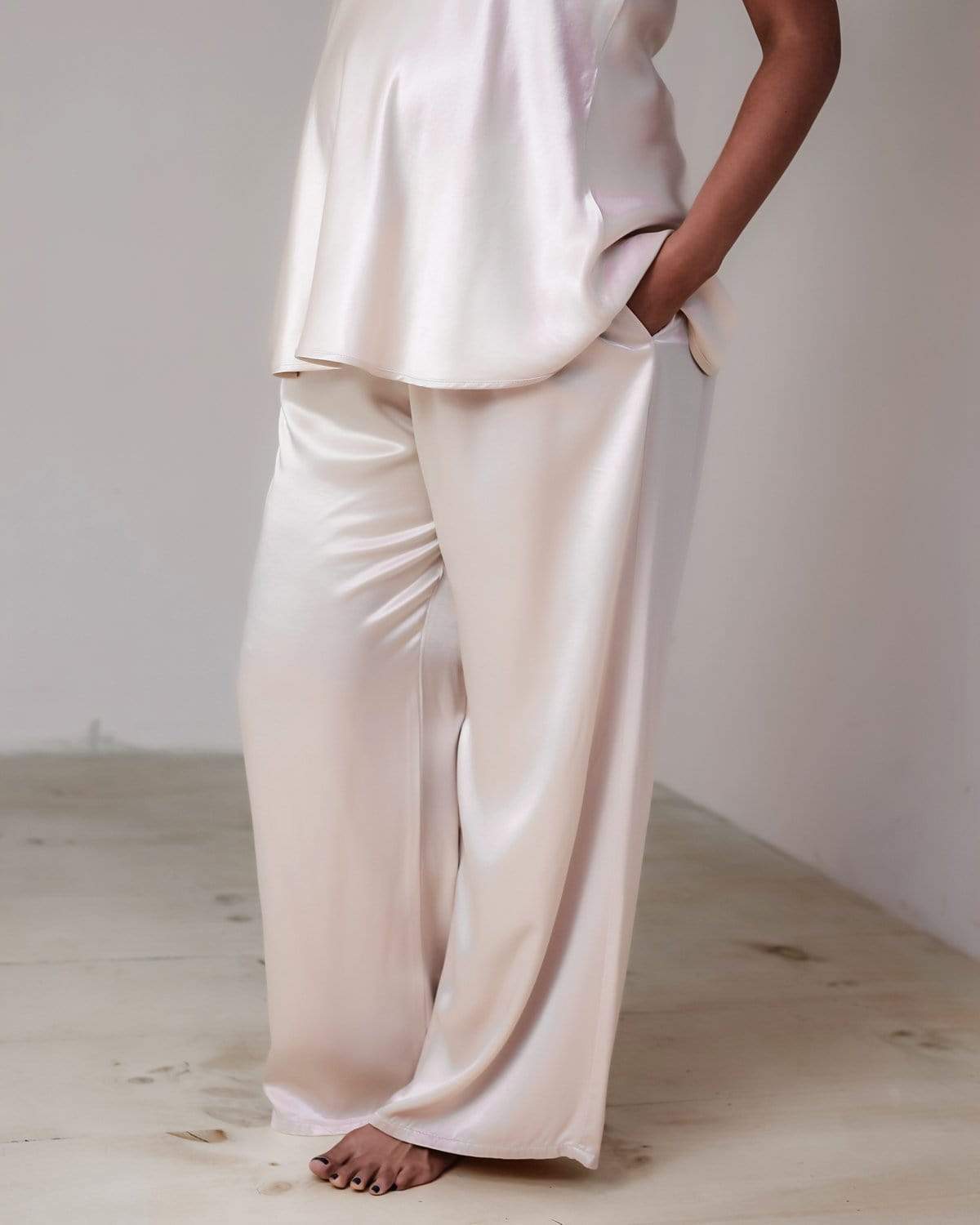 Best Satin Lounge Pants for Women Are From PJ Harlow